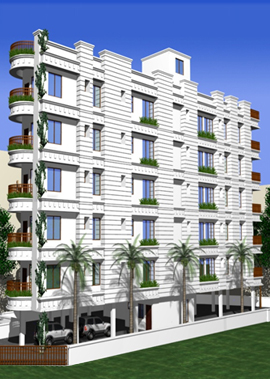 G+IV Storied Residential Building at 25, GurupadaHalder Road