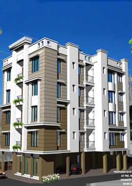 G+IV Storied Residential Building at 71B, Kalighat Road